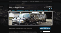 Desktop Screenshot of bostonroyallimo.com